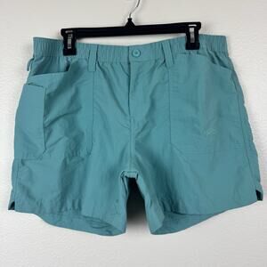 Women’s AFTCO The Original Fishing Shorts Long 5” Inseam Outdoor Nylon Agate 12